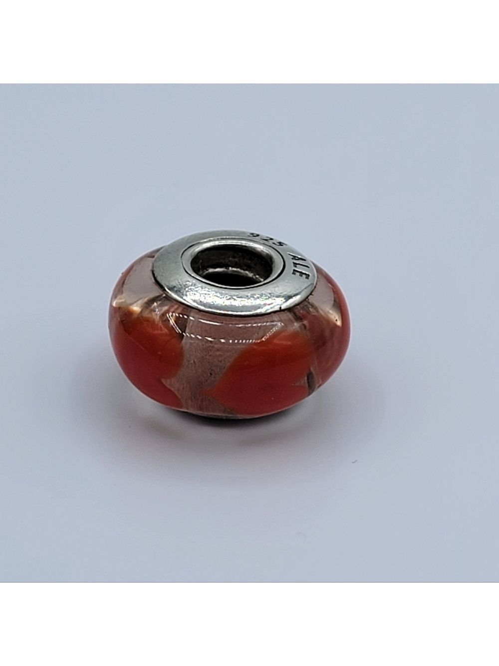 Pandora Murano Charm Ice Love Hearts #2582 - Picture 4 of 9